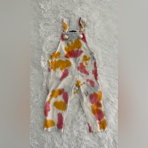 Tiny Whales Cosmic Toddler Overalls‎ Pants Sz 2